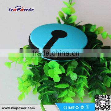 Solar battery charger 2000mAh solar power bank charger