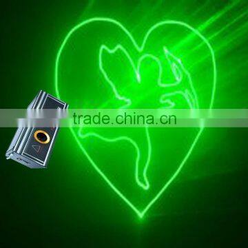 green animation laser show