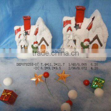 promotion christmas house tea light candle stick