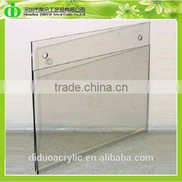 DDB-0106 Trade Assurance Cheap Acrylic Wall Mount Certificate Holder