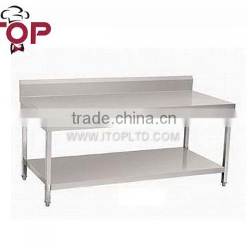 Hot Sale Kitchen Stainless Steel Work Table With Wheels