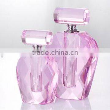 New items empty pink crystal perfume bottle