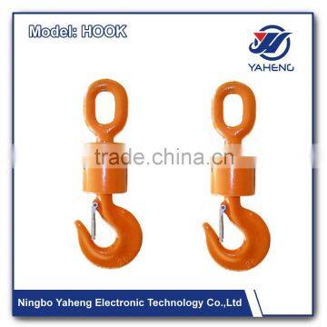 Shackle hook 1t to15t lifting chain crane lifting hook Competitve price Custom Metal swivel hooks