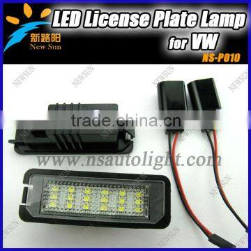 Good Quality Wholesale Led License Lamp For GOLF4,For EOS 06~09 Car Parts Led Number Plate Light For VW