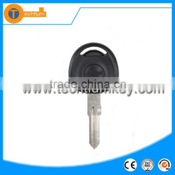 high quality transponder key shell with uncut blade with logo for Chevrolet cruze captiva lacetti epica