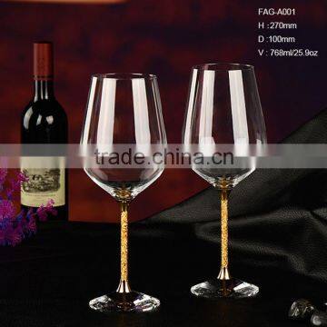 Feast / Reception / Wedding / Formal Dinner / Home Decoration 316 Stain Steel Ring Classical Wine Glass photo-3