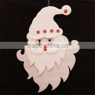 FACTORY DIRECTLY Santa Claus Head Christmas decoration wall stickers in many style