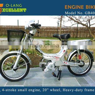 Motorized Bicycle with 35cc/50cc engine & 20" wheel