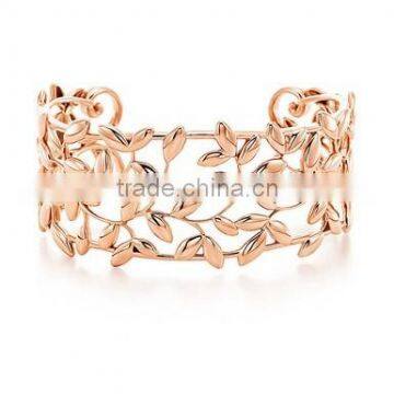 Stainless Steel Newest Style for Olive Leaf Design Bracelet photo-2