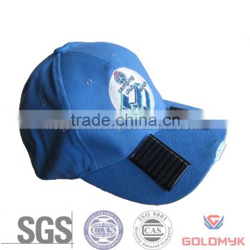 Solar Led Cap with Logo Customized