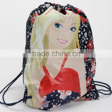 Reusable Printed Drawstring Backpacks Organza Drawstring Bags Wholesale