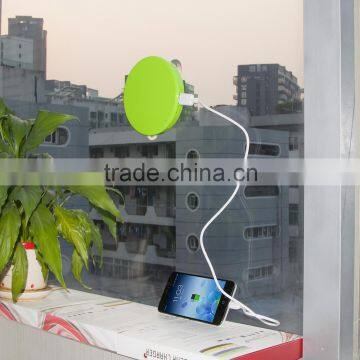 Window Solar Charger 5200mAh for mobile phone ,stick on glass