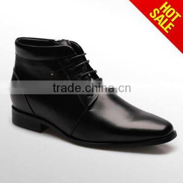 Men Boots /black leather european mens boots/high ankle boots for men