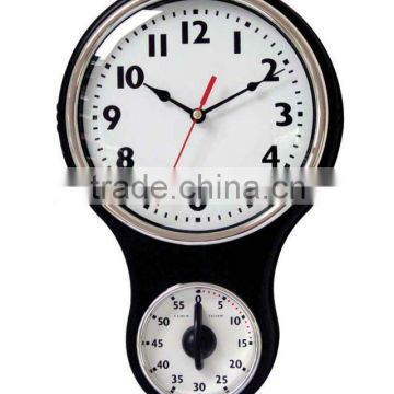 2014 hot selling kitchen timer wall clock