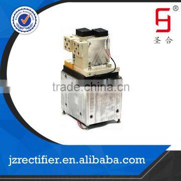 Medium frequency resistance welding transformer