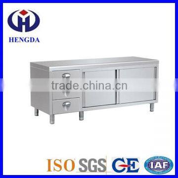 Restaurant Kitchen Stainless Steel Cabinet with drawers