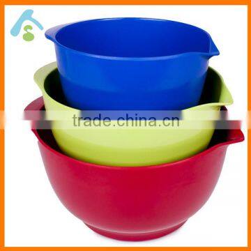 100% Melamine Mixing Salad Bowls,Food Safty,Very Popular in the USA & Europe