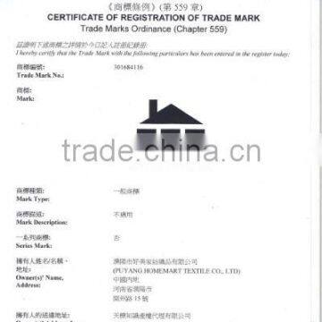 Certificate Of Registration Of Trade Mark