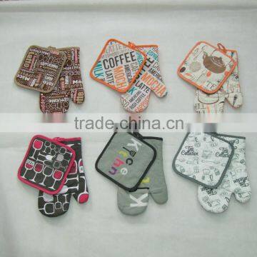 Pigment Printing Tea Towel Shaped Pot Holder Kitchen Basics Oven Mitten photo-2