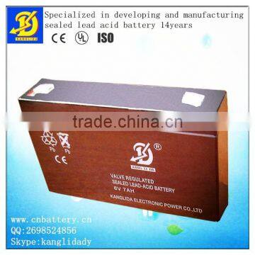 6v rechargeable long life exide electronic scale dry cell battery 7ah