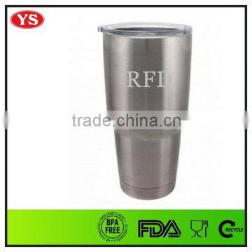 eco friendly double wall vacuum stainless steel 30 oz coffee tumbler