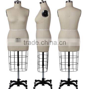 Female Professional Tailoring Mannequin With Collapsible Shoulder and Adjustable Stand photo-3