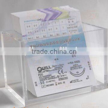 acrylic card brochure holder