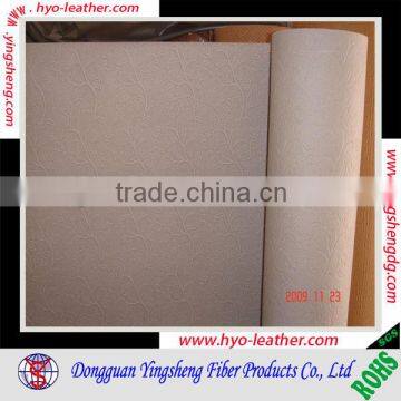 Elastic decoration bonded leather material