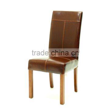 Hot Selling Classic Square Back Dining Oak Wood Modern Lounge Chair photo-2