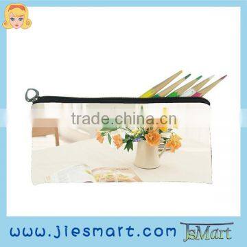 JIESMART pencil bag stationery bag flower sublimation printing