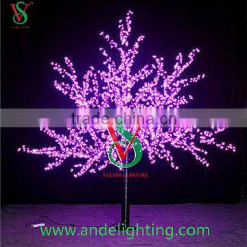 2016 LED tree in holiday lighting LED artificial cherry blossom tree light decor outdoor led