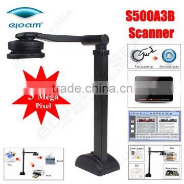 NEW 5.0M Pixel Portable Foldable High Speed A3 A4 Document Photo ID Cam Scanner