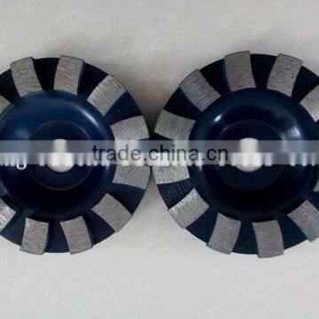 90mm diamond super cup-shape grinding wheel for grinding concrete