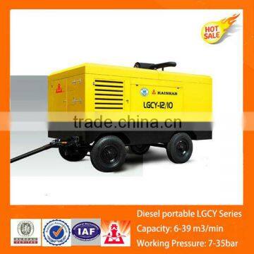 LGCY-13/13 Energy saving High efficiency Motor driven portable screw air compressor for mineair compressor screw