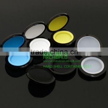 customized small glass jars with lids for sticky wax product container storage