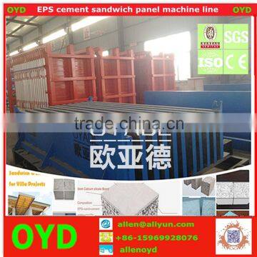 eps cement sandwich wall panel production line