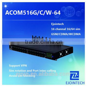 3G CDMA Gateway 16 port bulk sms gsm modem