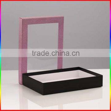 Luxury Color Print Rigid Gift Packaging Paper Box With PVC Window photo-2