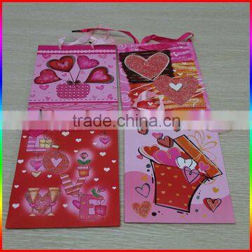 Paper Package Gift Bag / Gift Shopping Bag With Glitter Powder photo-3