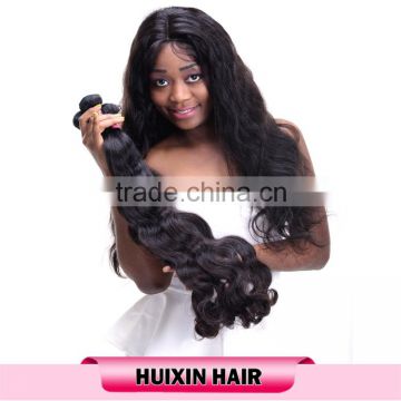 Free shipping wholesale Cheap Brazilian Hair Body Wave Hair weaving 100% Remy Virgin Human Hair Extension