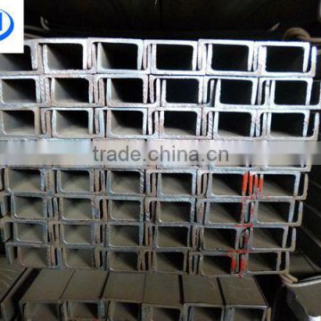 Q235/Q345 /SS400 hot rolled steel channel U / C shaped steel channels