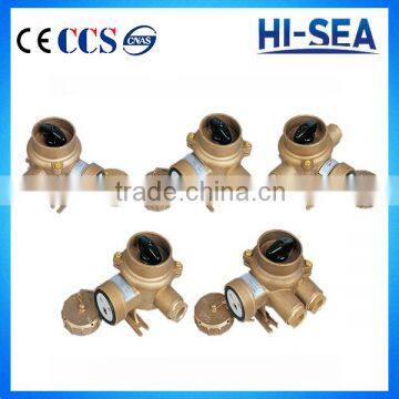 10A/16A Marine Brass Socket with Switch