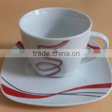 Ceramic Porcelain Type Dinner Sets With Simple Design for Hotel Fine Porcelain Dinnerware Item Square Crockery Dinner Sets photo-2