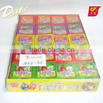 Dafa 5 in 1 fruit sweet soft candy