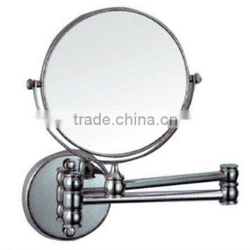 wt-1074 Chrome Wall mounted hotel makeup bathroom mirror