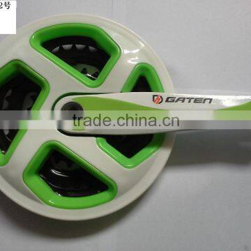 IISP3013P+8 colourful chainwheel plastic-coated steel 24T/34T/42T chainwheel bicycle