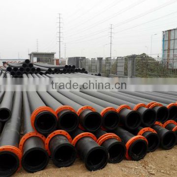 Dredging HDPE Pipe With Flange From Weishan Zhongtian For Sale