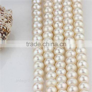 11mm AA Grade Perfect Round Wholesale Price Natural Cultured Round White Pearl Beads photo-3