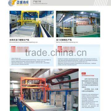 Golden Eagle chrome plating machine for wheels