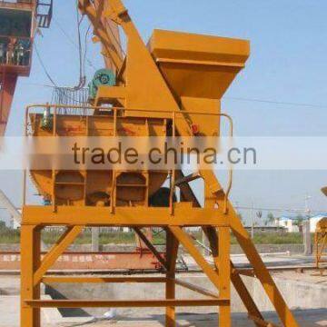 concrete mixer machine JS500 used in small size concrete mixing station